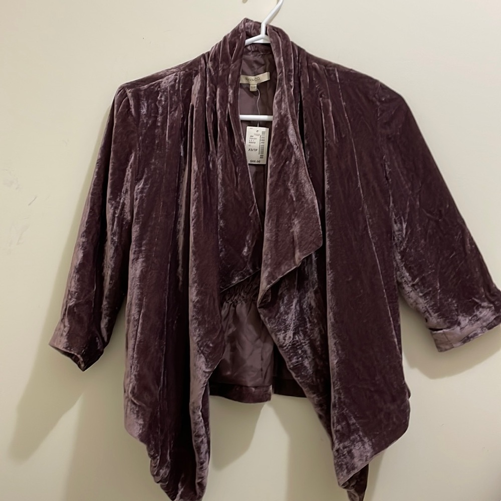 RW&Co velvet jackets (sz xs)